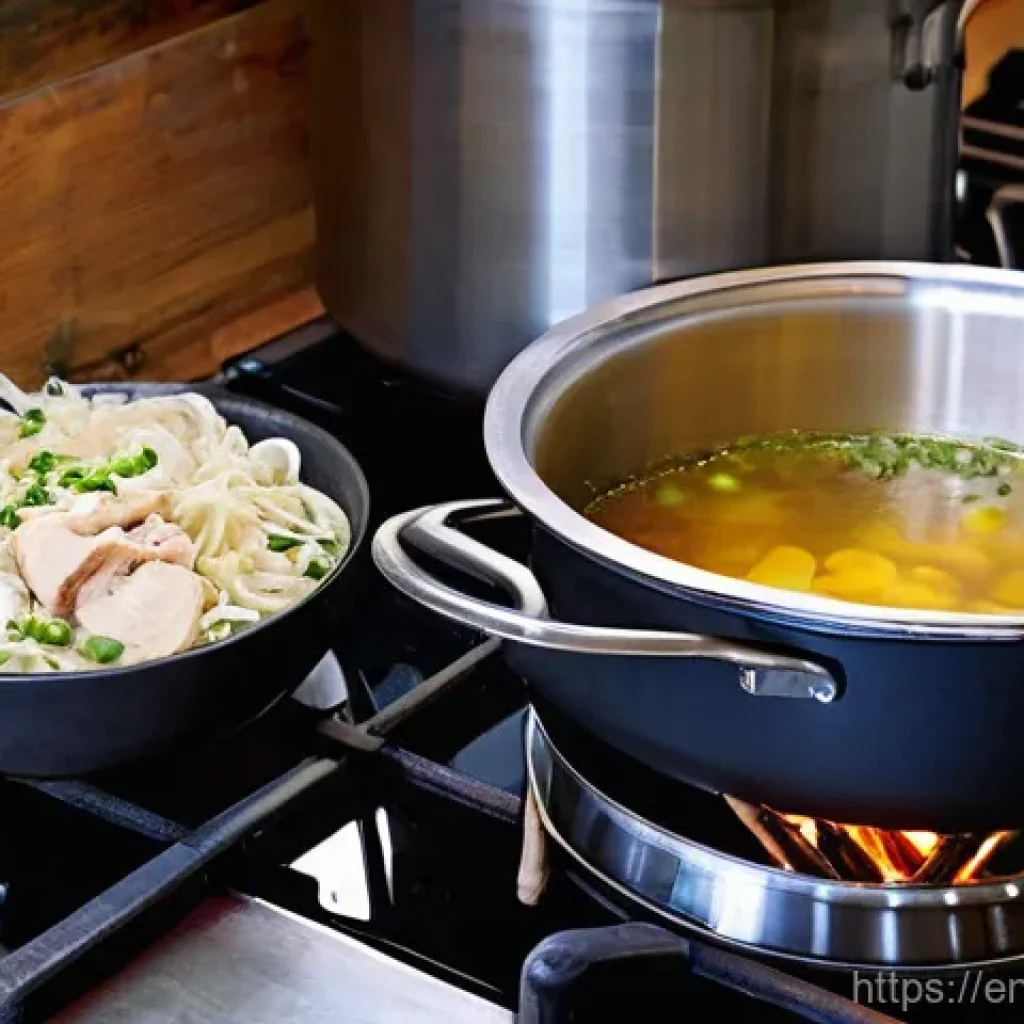 라멘 육수 만드는 법 - **Prompt 1: The Foundation of Flavor**
    "A clean, well-lit kitchen counter showcases the initial ...