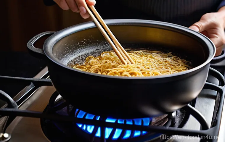 라멘 육수 만드는 법 - **Prompt 1: The Foundation of Flavor**
    "A clean, well-lit kitchen counter showcases the initial ...